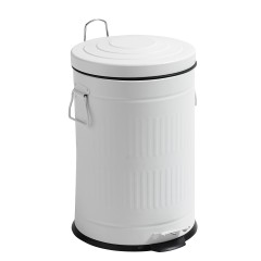TRASH CAN G WHITE ROUND 20L 